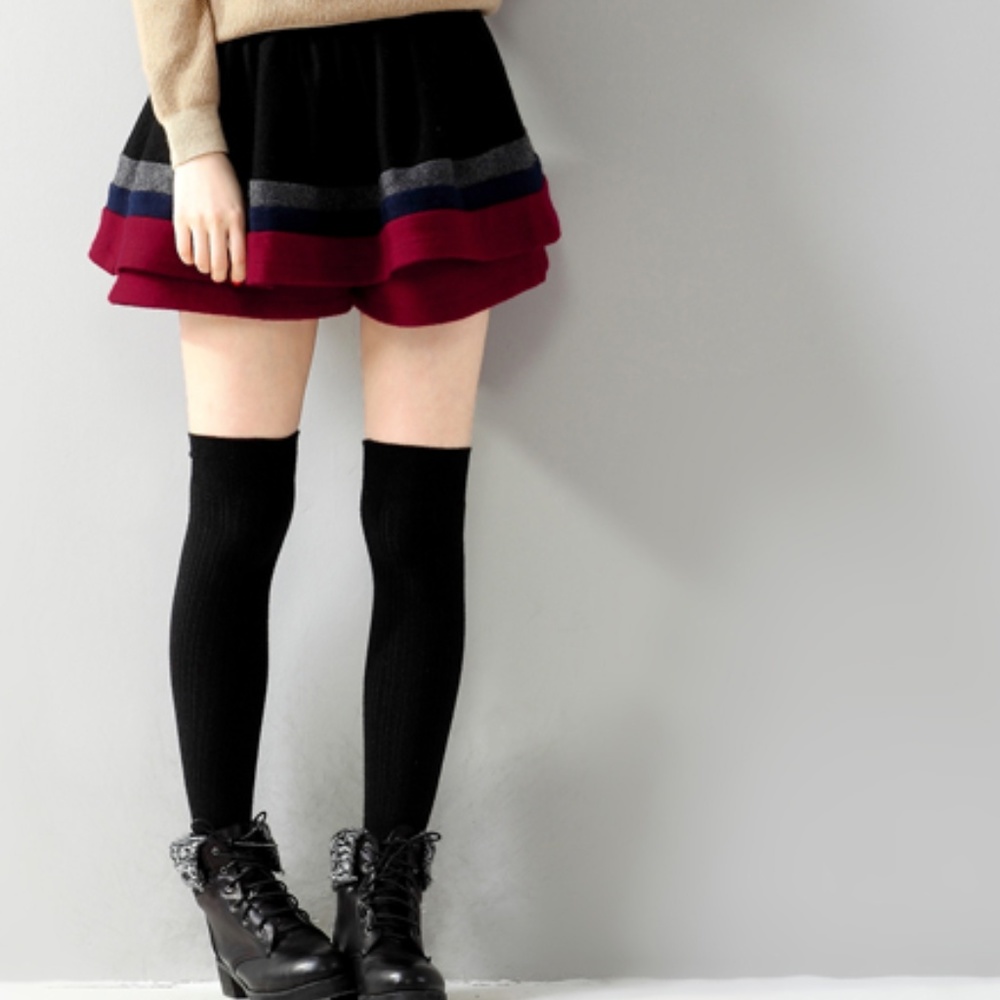 woolen skort